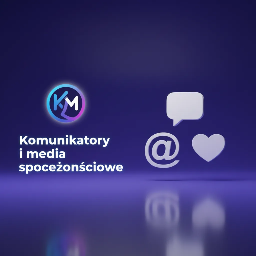 Ikony WhatsApp, Telegram, Messenger i X; krótkie pytania, 1–12 h; sprawdź odznakę weryfikacji profilu.